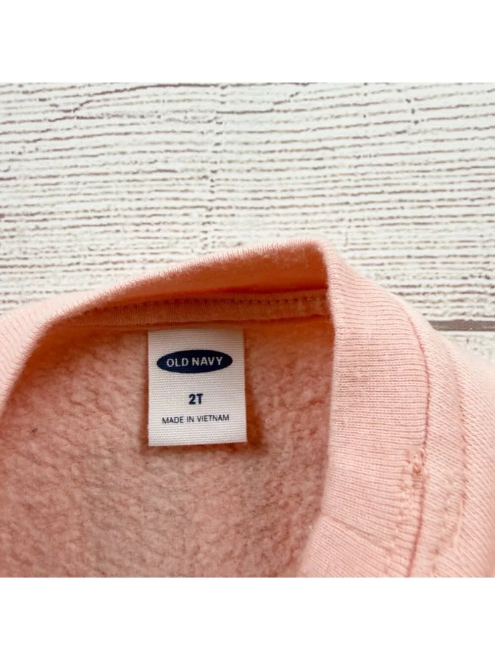 Old Navy California Graphic Toddler Long Sleeve Tie Front Pink Top 2T
